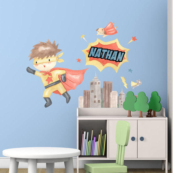 VWAQ Superhero Wall Decal Wayfair